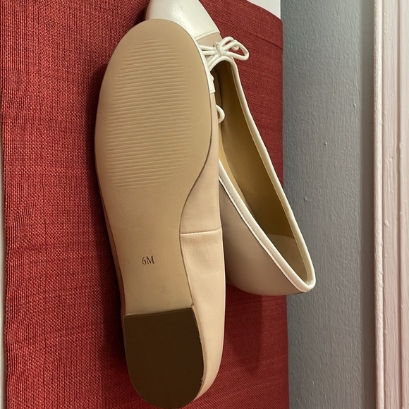 Blair Ballet Leather Rattan/Ivory size 6, - Picture 5 of 5